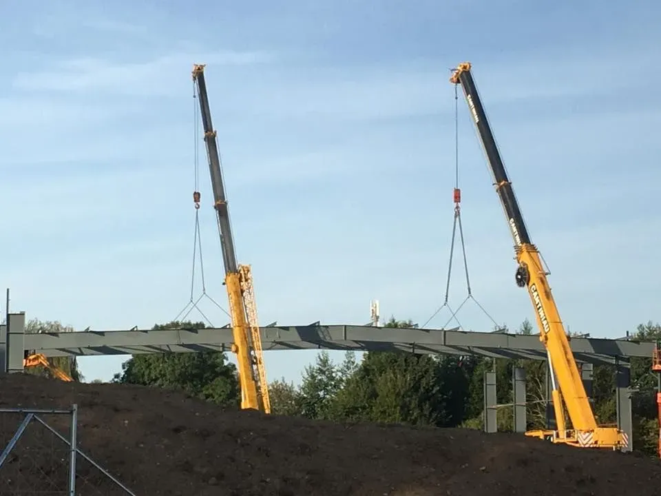 Bras grue à Feignies