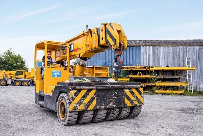 Entreprise de location de grue à Feignies