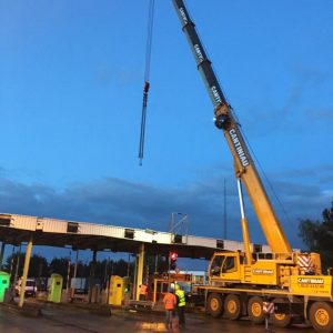 Intervention sur un péage 67